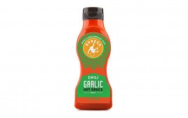 Bandar Chili Garlic Hot Sauce Spicy  Bottle  200 grams